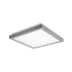 Plafon TYBIA kwadratowy biało-szary LED 1x25W 32cm 2600lm IP20 Kanlux 876929