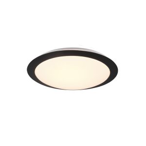 Plafon UMBERTO okrągły czarno-biały LED 1x12W 29cm 1160lm IP44 Trio 879549