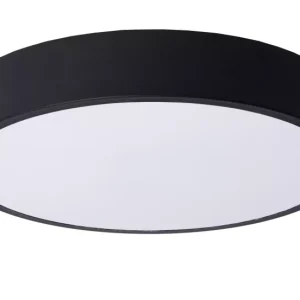 Plafon UNAR okrągły czarno-biały LED 1x18W 30cm 1260lm IP20 Lucide 879552 Plafon UNAR okrągły czarno-biały LED 1x18W 30cm 1260lm IP20 Lucide 879552