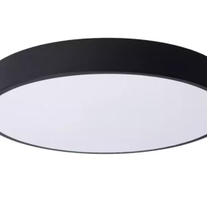Plafon UNAR okrągły czarno-biały LED 1x24W 40cm 1680lm IP20 Lucide 879590 Plafon UNAR okrągły czarno-biały LED 1x24W 40cm 1680lm IP20 Lucide 879590