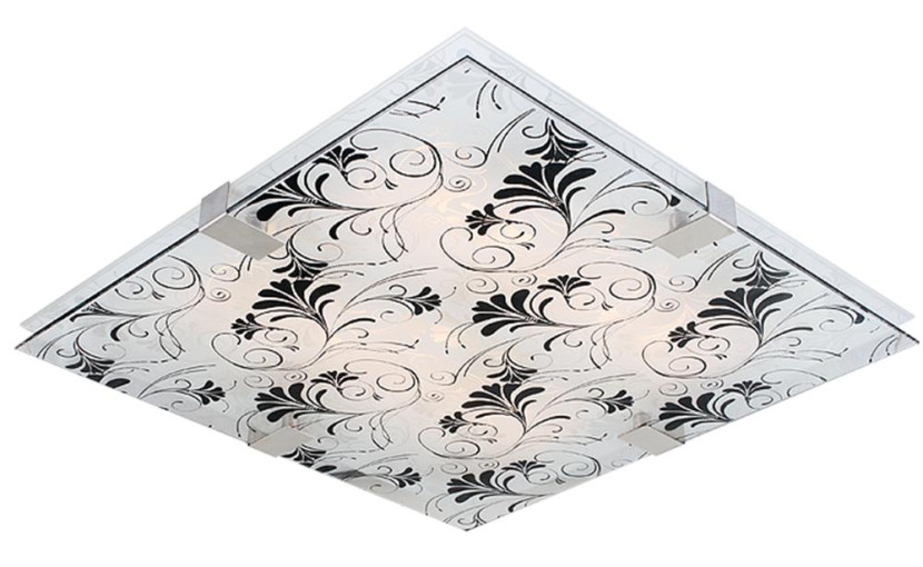 Plafon VAGANTE kwadratowy czarny LED 1x9W 31cm lm IP20 Candellux 878486