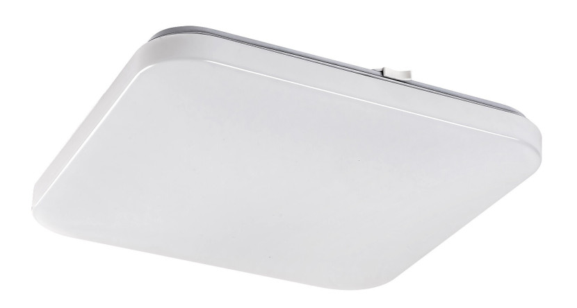 Plafon Vendel kwadratowy biały LED 1x24W 37,5cm 1460lm IP20 Rabalux 817888