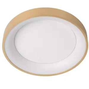 Plafon VIDAL okrągły złoto-biały LED 2x20W 28cm 1700lm IP20 Lucide 881018 Plafon VIDAL okrągły złoto-biały LED 2x20W 28cm 1700lm IP20 Lucide 881018