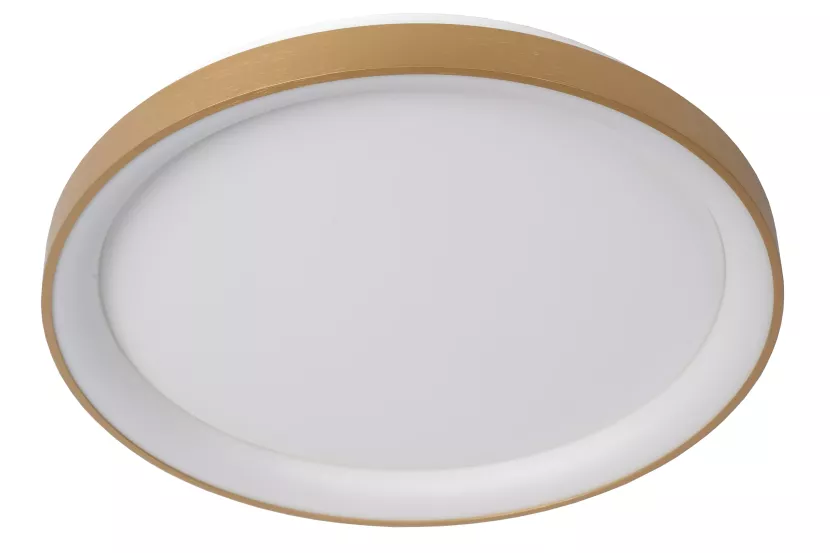 Plafon VIDAL okrągły złoto-biały LED 2x38W 48cm 3332lm IP20 Lucide 881315