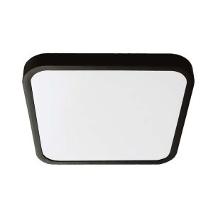 Plafon VT-8618B kwadratowy czarno-biały LED 1x18W 25cm 1830lm IP44 V-TAC 872707 Plafon VT-8618B kwadratowy czarno-biały LED 1x18W 25cm 1830lm IP44 V-TAC 872707