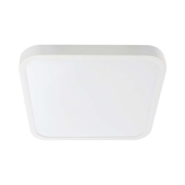 Plafon VT-8624 kwadratowy biały LED 1x24W 29,5cm 2500lm IP44 V-TAC 872677