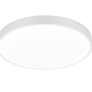 Plafon WACO okrągły biały LED 1x52W 49,5cm 6200lm IP20 Odcienie bieli Trio 817785