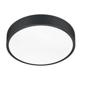 Plafon WACO okrągły czarno-biały LED 1x28W 31cm 3200lm IP20 Trio 817797