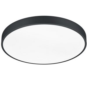 Plafon WACO okrągły czarno-biały LED 1x52W 49,5cm 6200lm IP20 Trio 817798