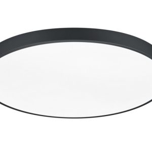Plafon WACO okrągły czarno-biały LED 2x51W 75cm 6200lm IP20 Trio 817779