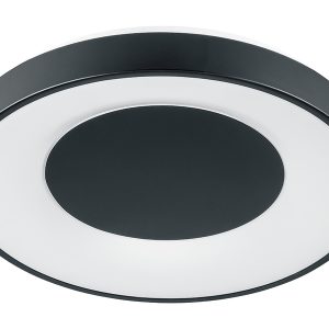 Plafon Witold I LED 48 cm ze zmienną barwą światła czarny 524361