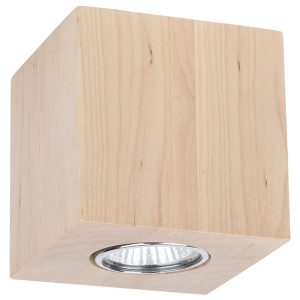 Plafon Wooddream drewniany beżowy 33950