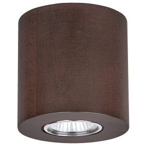 Plafon Wooddream drewniany ciemny brąz 33944