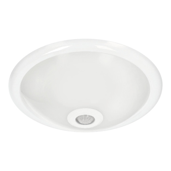 Plafon z czujnikiem ruchu biały okrągły 30cm Mario 2xE27x40W IP20 Eko-Light 883889