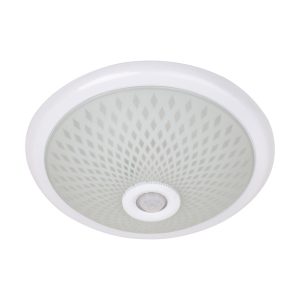 Plafon z czujnikiem ruchu biały okrągły 30cm SENSORLU 2xE27x40W IP20 Struhm 881250 Plafon z czujnikiem ruchu biały okrągły 30cm SENSORLU 2xE27x40W IP20 Struhm 881250