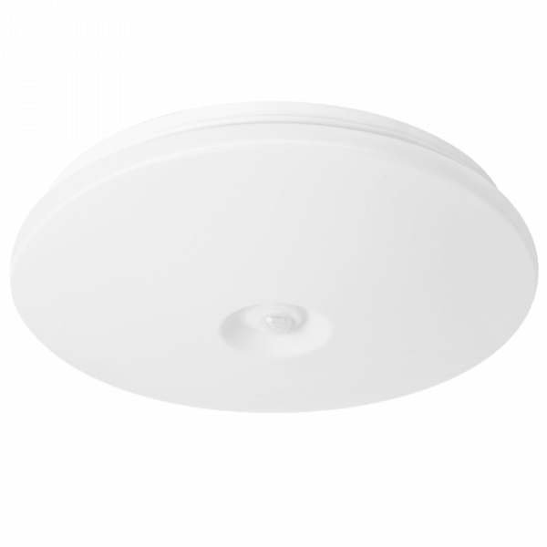 Plafon z czujnikiem ruchu okrągły biały LED 1x12W 26cm 960lm IP44 Ecolight 1017688