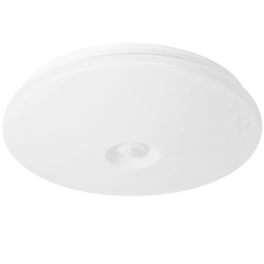 Plafon z czujnikiem ruchu okrągły biały LED 1x24W 38cm IP44 Ecolight 1017568
