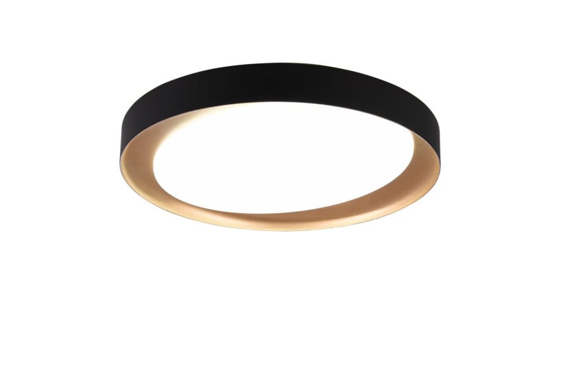 Plafon ZETA okrągły czarno-złoty LED 1x24W 48,5cm 2000lm IP20 RL 872456