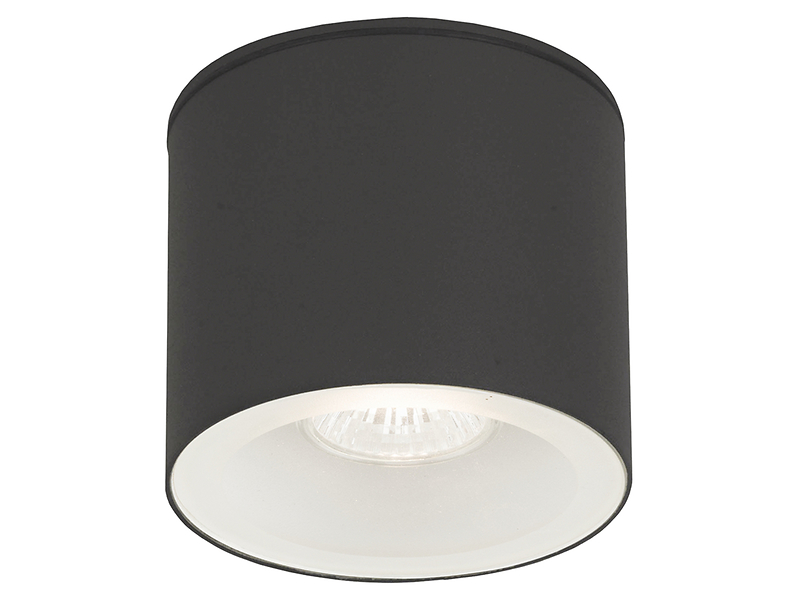 Plafon zewnętrzny Hexa aluminiowy szary 25706