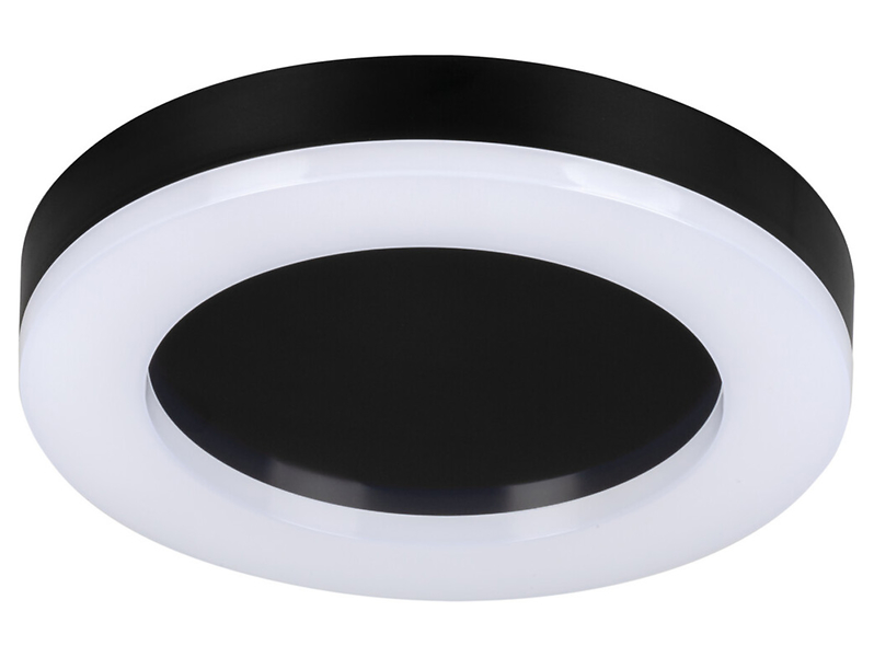 Plafon zewnętrzny Tura LED 32 cm czarno-biały 209860