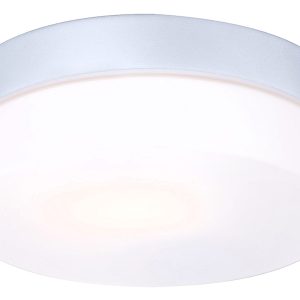 Plafon zewnętrzny Vranos 18.5 cm aluminiowy biały 27001 Plafon zewnętrzny Vranos 18.5 cm aluminiowy biały 27001