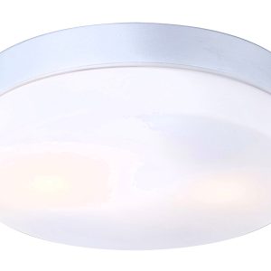 Plafon zewnętrzny Vranos 24 cm aluminiowy biały 27002 Plafon zewnętrzny Vranos 24 cm aluminiowy biały 27002