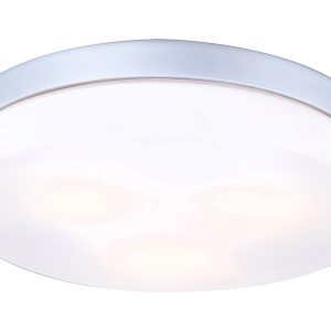Plafon zewnętrzny Vranos aluminiowy srebrny 27003 Plafon zewnętrzny Vranos aluminiowy srebrny 27003