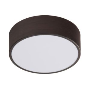 Plafon ZIGO okrągły brązowy LED 1x10W 25cm 600lm IP20 Candellux 876870 Plafon ZIGO okrągły brązowy LED 1x10W 25cm 600lm IP20 Candellux 876870