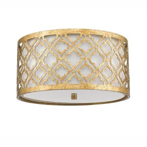 Plafon złoty okrągły 40,6cm Arabella 2xE27x60W IP20 Gilded Nola 881100 Plafon złoty okrągły 40,6cm Arabella 2xE27x60W IP20 Gilded Nola 881100