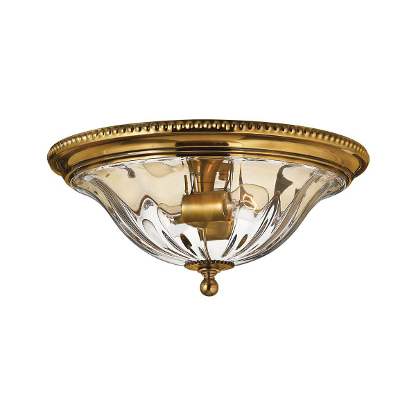 Plafon złoty okrągły 41,1cm Cambridge 2xE27x60W IP20 Hinkley 883367