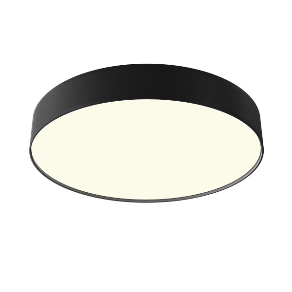 Plafon ZON okrągły czarny LED 45W biały ciepły 2540lm IP20 Maytoni 1018335
