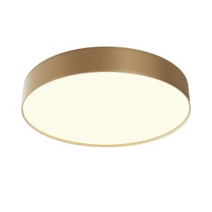 Plafon ZON okrągły złoty mat LED 45W biały ciepły 2880lm IP20 Maytoni 1018457