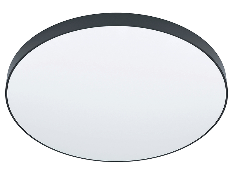 Plafon Zubieta-A LED 59 cm metalowy czarny 37850