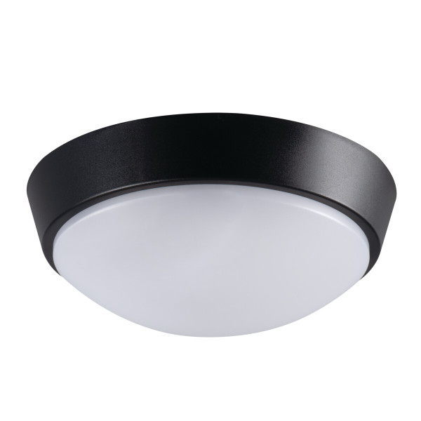 Plafoniera LED LightLogic LL CHAO 18W-B 66309 okrągła czarna 21cm IP65 958978