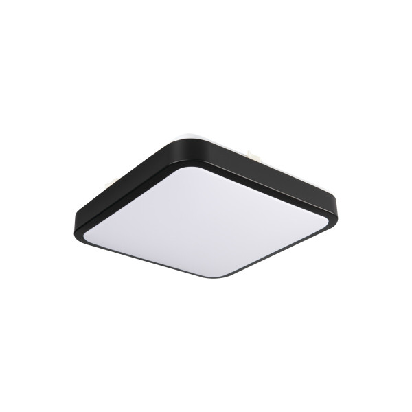 Plafoniera LED LightLogic LL EGRA PLAFON 17W B 66122 czarna kwadratowa 800 958994