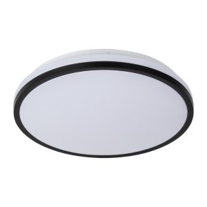 Plafoniera LED LightLogic LL LECCE PLAFON 16W B 66333 czarna okrągła 958981
