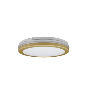 Plafoniera LED LL OHIO 20W CCT-O-WG 66640 LightLogic złoty balkon łazienka 958853
