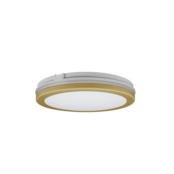 Plafoniera LED LL OHIO 20W CCT-O-WG 66640 LightLogic złoty balkon łazienka 958853