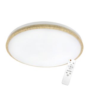 Plafoniera LED LL TALDOR CCT 24W 66663 LightLogic drewno pilot zmiana 958998