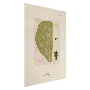 Plakat Abstrakcyjne drzewo 29,7×42 cm 586583
