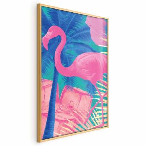 Plakat Abstrakcyjny Flaming 40×60 cm 582404 Plakat Abstrakcyjny Flaming 40×60 cm 582404