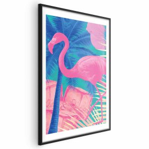 Plakat Abstrakcyjny Flaming 60×90 cm 586787 Plakat Abstrakcyjny Flaming 60×90 cm 586787