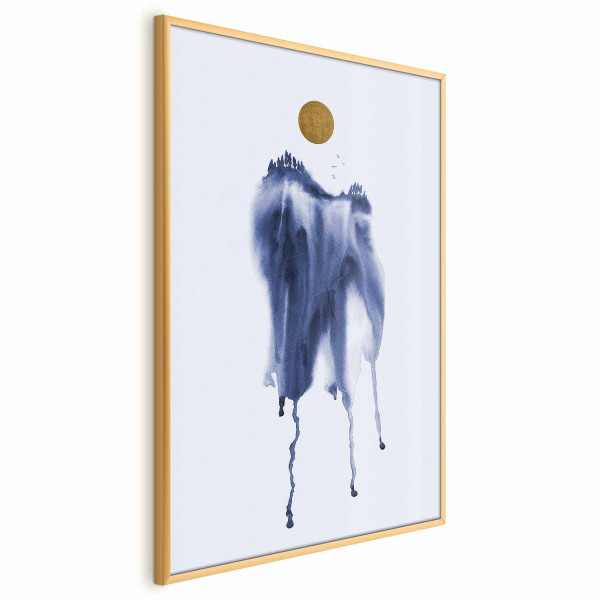 Plakat Akwarelowa abstrakcja 21x30 cm 587460