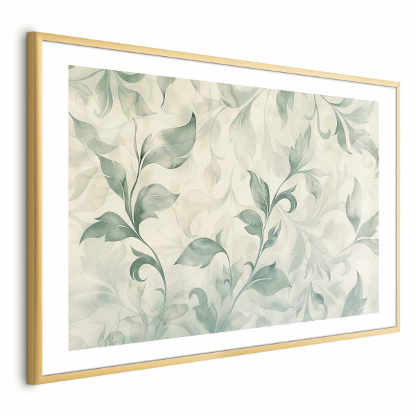 Plakat Akwarelowe listki 90x60 cm 586093