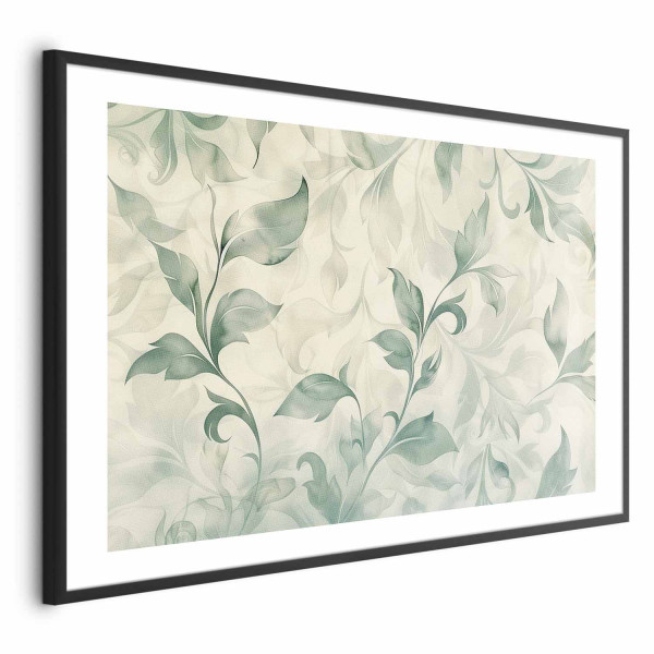 Plakat Akwarelowe listki 90x60 cm 591437