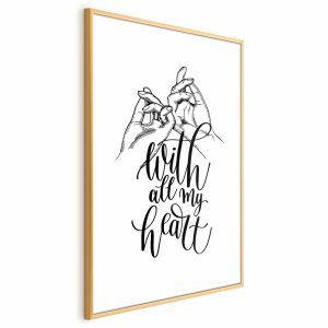 Plakat All My Heart 21×30 cm 581409 Plakat All My Heart 21×30 cm 581409