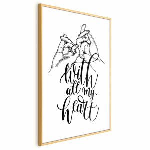 Plakat All My Heart 21×30 cm 591059 Plakat All My Heart 21×30 cm 591059