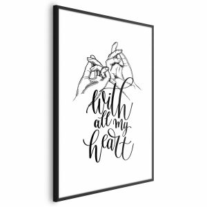 Plakat All My Heart 40×60 cm 578600 Plakat All My Heart 40×60 cm 578600