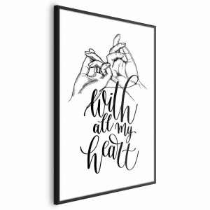 Plakat All My Heart 60×90 cm 583187 Plakat All My Heart 60×90 cm 583187