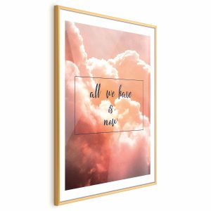 Plakat All we have is now 21×30 cm 586879 Plakat All we have is now 21×30 cm 586879